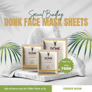 Donk Face Mask Trio – Nourishing Skincare Set - DONK